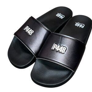🌻NEW NWOT P448 Black Super Water Resistant Slide Sandal Men's size: EU 40 US 7